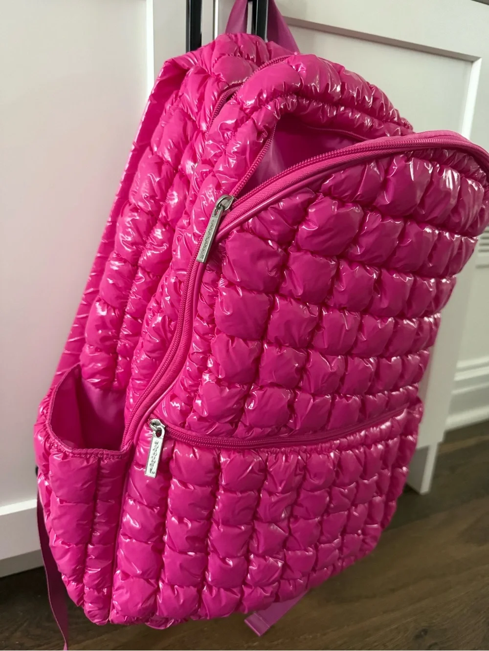 Iscream Girls' Shiny Puffer Backpack